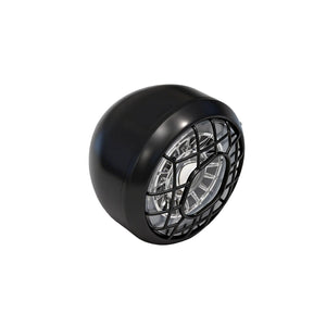 OUXI V8 Headlight, includes 150mm lead wire, fitted with black rustproof screws